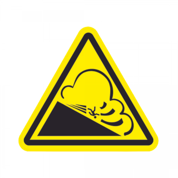 Panneau Triangle DIBOND Danger Avalanches TRI-DIB166